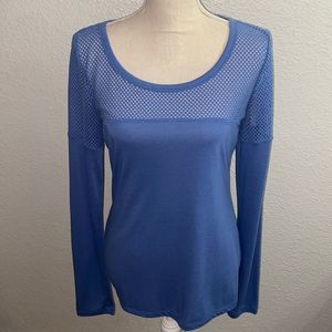Lorna Jane mesh long sleeve top